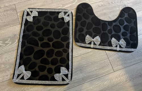 Romany bling bath mat set - romany,