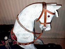 Large Rocking Horse-Handmade-Leather saddlery-FREEdlvry