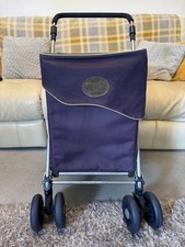 Genuine Original Sholley Shol-Eco Shopping Trolley Wheeled Foldable Walking Aid 