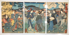 Kunisada Woodblock Print