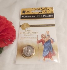 Saint Christopher Magnetic Car