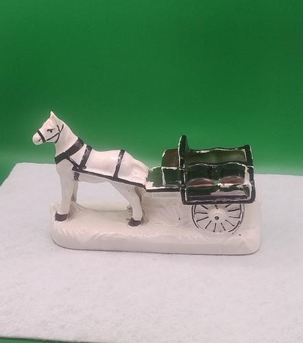 Vintage porcelain equestrian - vintage,