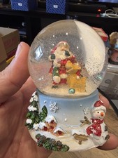 Christmas Snow Globe – Santa