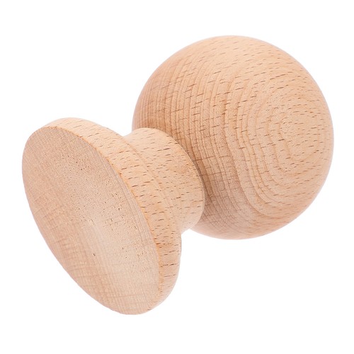 Beige hardwood round wood - beige,