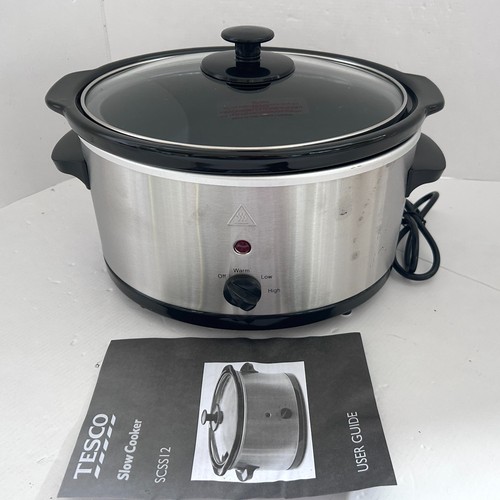 Tesco slow cooker scss12 - 3l,