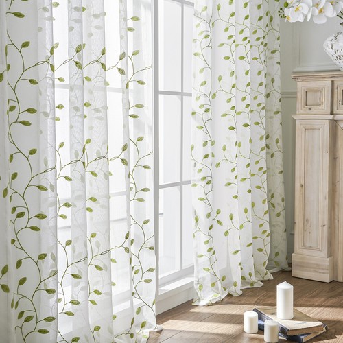 Panels sheer embroidered - 2,