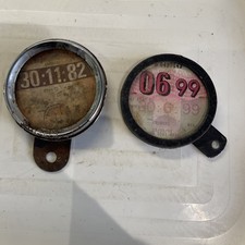  Vintage Vehicle Tax Discs
