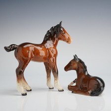Lot of 2 Beswick Horses Foal
