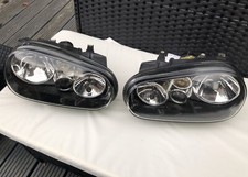 Vw Mk4 Golf Anniversary Headlights Genuine 1J2941016H / 1J2941017H