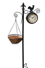 Cockerel Design Garden Clock