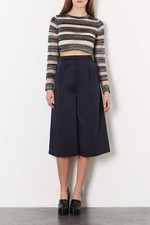 TOPSHOP Women's Navy Premium