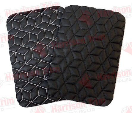Box stitch pattern - , quilted