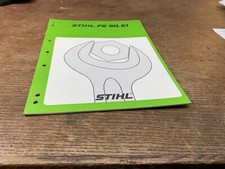 Vintage Service Manual Stihl