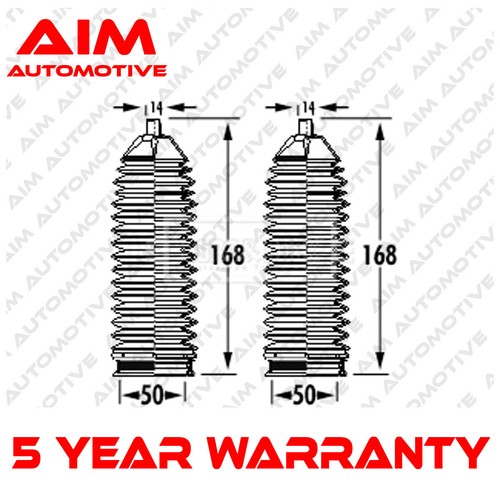 Steering rack boot - steering, set