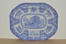 Spode Blue Room Collection - 16" / 40cm Turkey Plate / Serving Platter (#80)