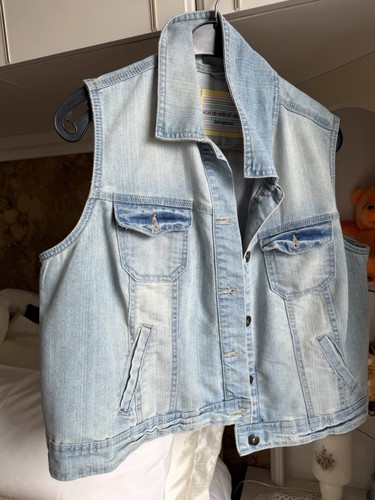 Denim waistcoat women - waistcoat, 18