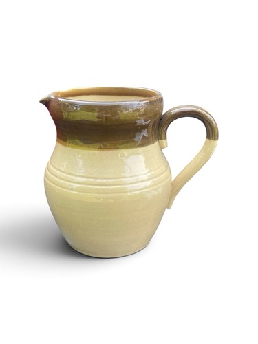 Vintage 32oz stoneware pitcher - 32oz,
