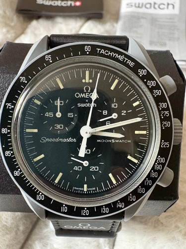 Brand new swatch omega moon - brand,