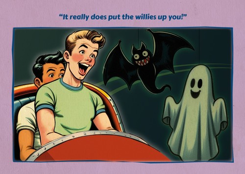 Gay postcard inspired - , by