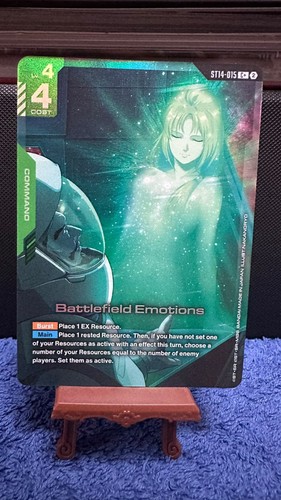 St14 015 gundam card - c+, game