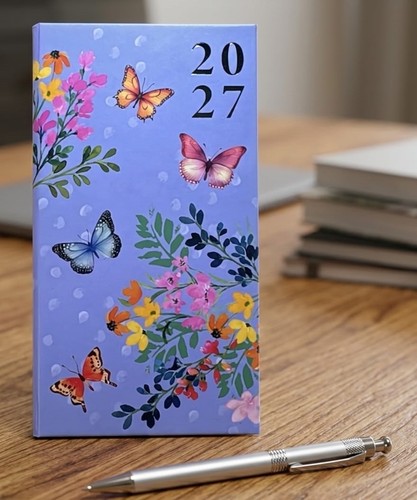 2027 slim diary - diary, view