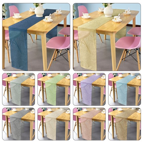 Hessian jute table runner - jute,