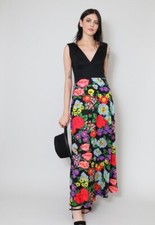 70's Vintage Black Sleeveless