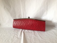 Women's Faux Ostrich Long