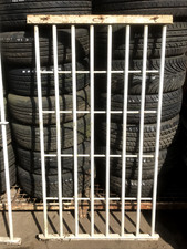 HEAVY DUTY SOLID STEEL SECURITY GATE GRATE GUARD BARS WINDOW DOOR A 164x81 Q