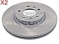 Front Brake Disc x2 Pcs FEBI