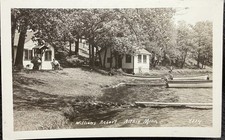 1947 RPPC Aitkin MN Scene at