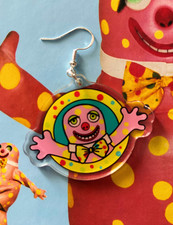 Mr Blobby Earrings