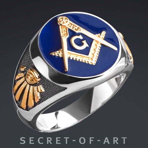 Masonic ring blue lodge - masonic,