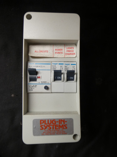 Caravan circuit breakers