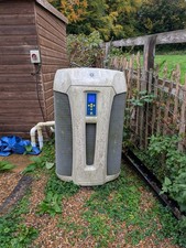 Zodiac ZS500 MD5 15 kW swimming pool air source heat pump used