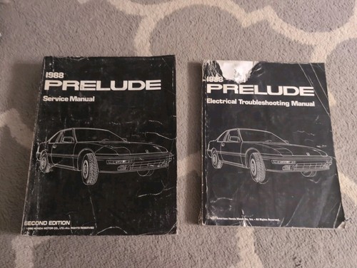 1988 honda prelude factory - 1988,