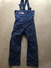 Henry Lloyd TP 2000 Sailing Salopettes Trousers Men’s Size S Navy VGC