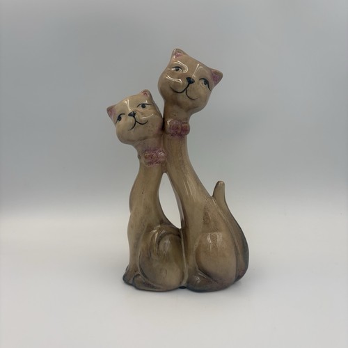 Vintage porcelain siamese - vintage,