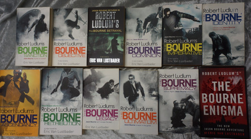 Action packed bourne - bourne, books