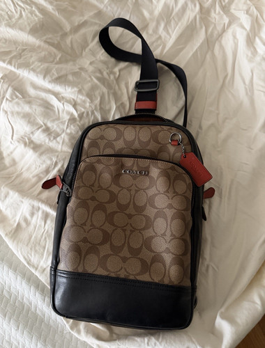 Coach signature brown black - coach,