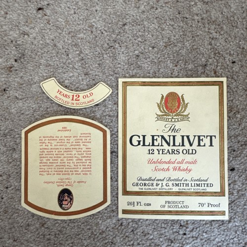 Old scotch whiskey bottle - old,
