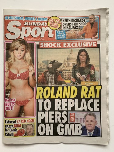 Roland rat piers - roland, morgan