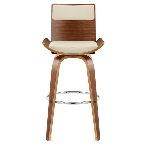 Harper walnut faux leather - walnut, &