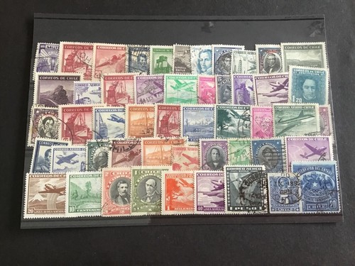 Chile vintage stamps r38292 - chile,