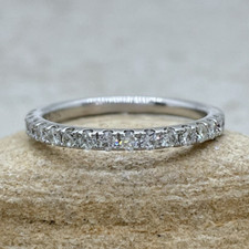 0.80 TCW Round Cut Moissanite