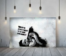 BANKSY WANT TO BE LIKE BANKSY