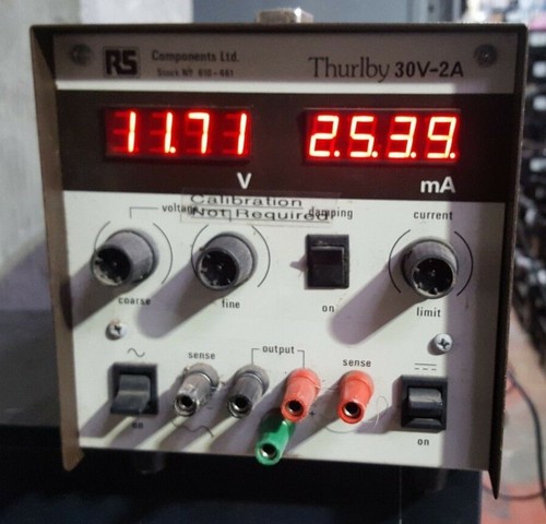 Thurlby 30v power supply - thurlby, 30v-2a