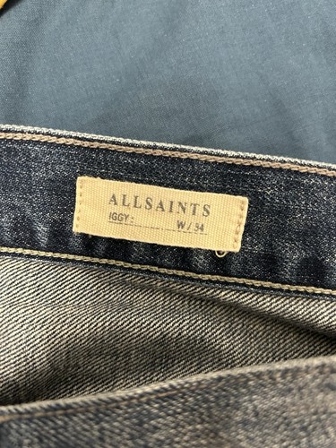 Allsaints iggy blue - blue, jeans