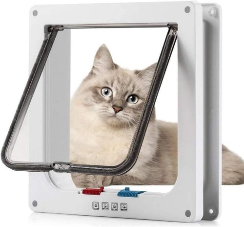 Way locking cat flap - way,