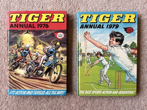 Vintage hardback tiger - x,